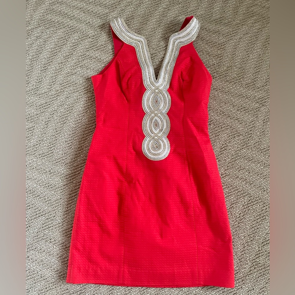 NWT Red Lilly Pulitzer Dress 00